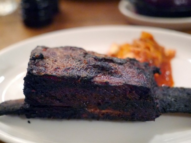beef short rib with kimchi at foxlow