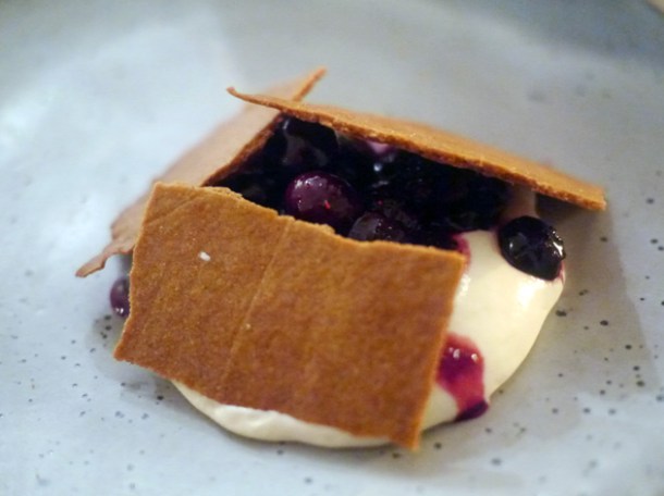 goat's mousse at the clove club