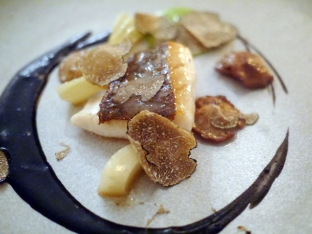 john dory with truffles at the clove club