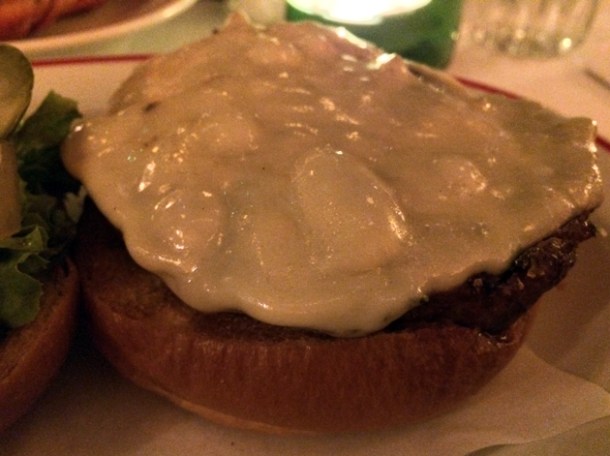 cheeseburger medium rare at jackson and rye