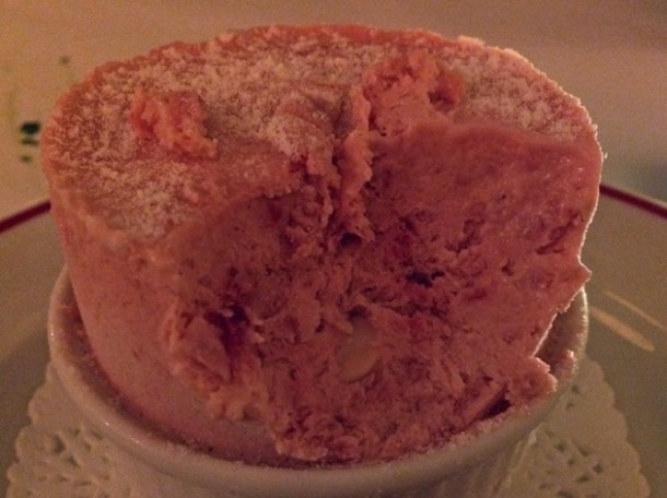 frozen soufflé at jackson and rye