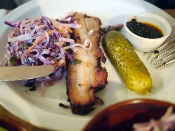 smoked pork belly at blackfoot