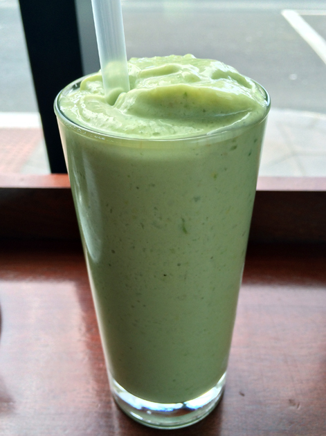 avocado milkshake from la du du