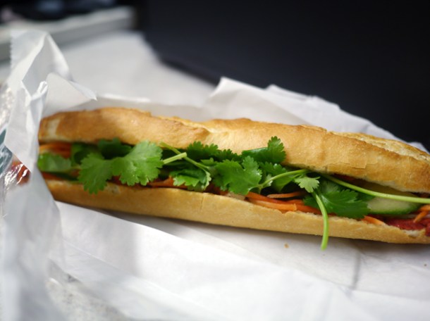 classic banh mi from chi