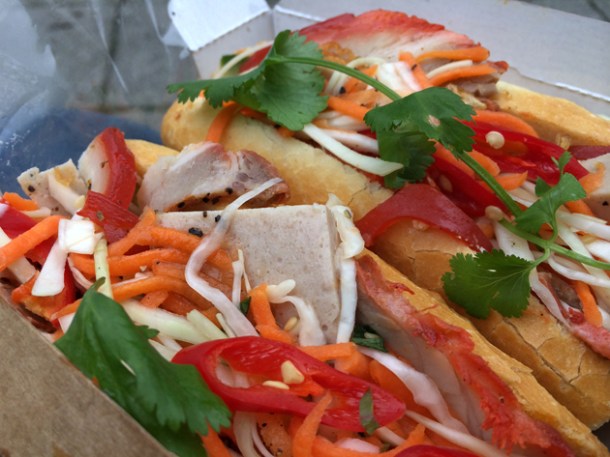 classic banh mi from sen viet