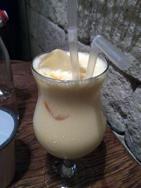 mango lassi at imli street