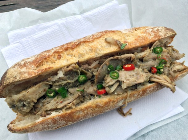 pork vietnamese baguette from sticky beaks