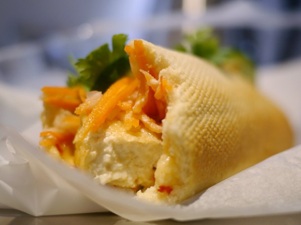 tofu banh mi from an woolwich