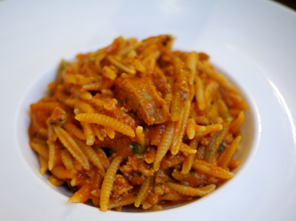 malloreddus alla campidanese at sardo