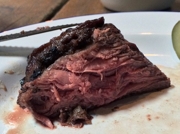 slice of bavette at barnyard