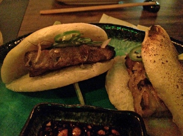 hirata buns at kurobuta marble arch