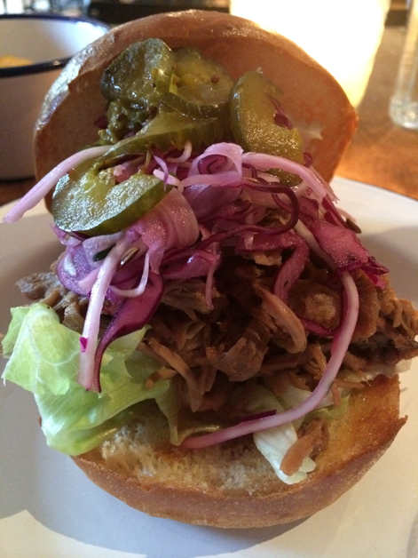 pulled pork at one sixty