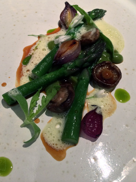 asparagus at fera at claridge's