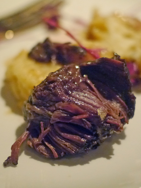 close up of beef cheeks at bilbao berria regent street