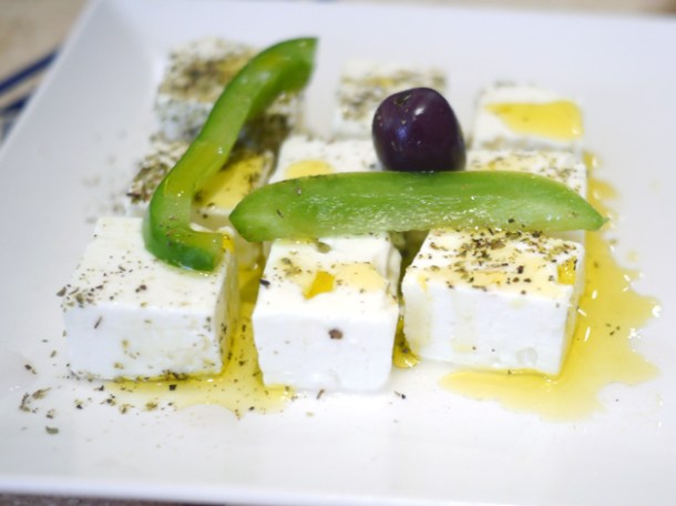 feta cheese at 21 bateman street