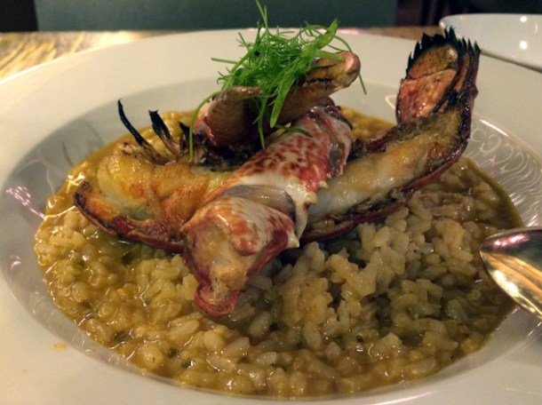lobster rice at bilbao berria london