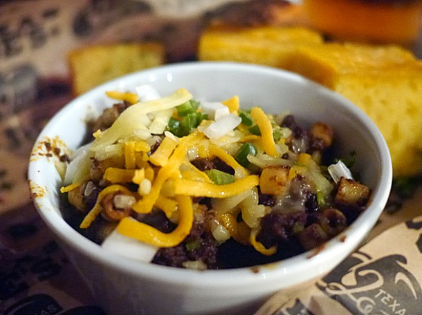 chilli mac and cheese at texas joe's shoreditch