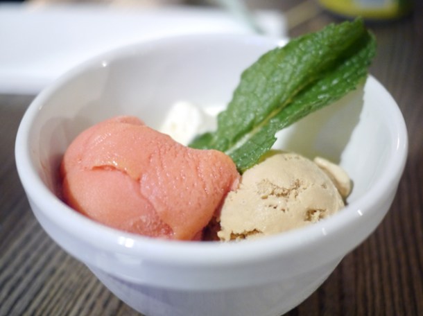 ice creams and sorbet at whyte and brown