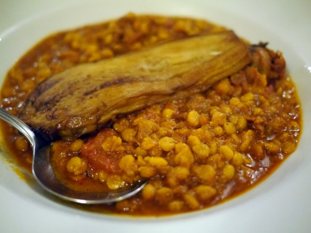 khoresht gheymeh bademjan stew at azerbaijan finchley