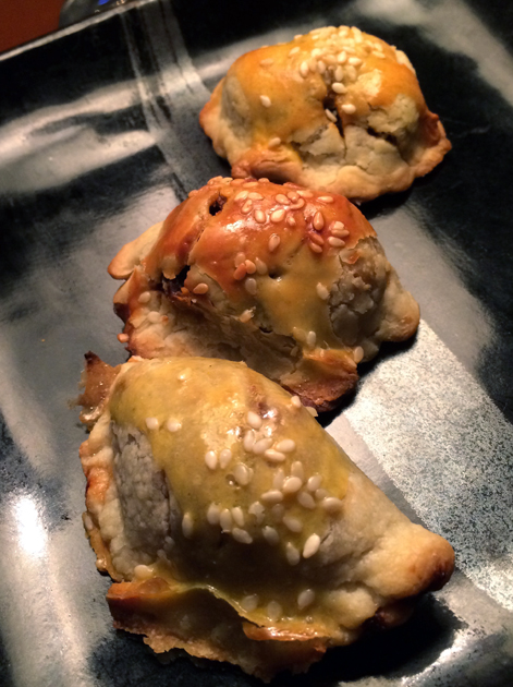 baked venison puffs at crazy vear