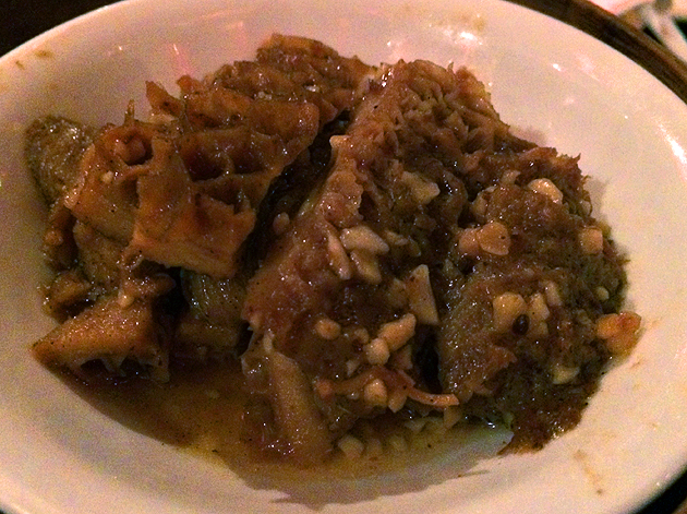 beef stomach at yum cha silks and spice