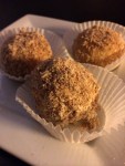 black sesame balls at courtesan