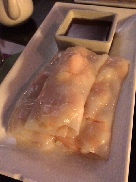 prawn cheung fun at courtesan