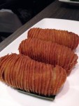 wagyu beef puffs at yauatcha