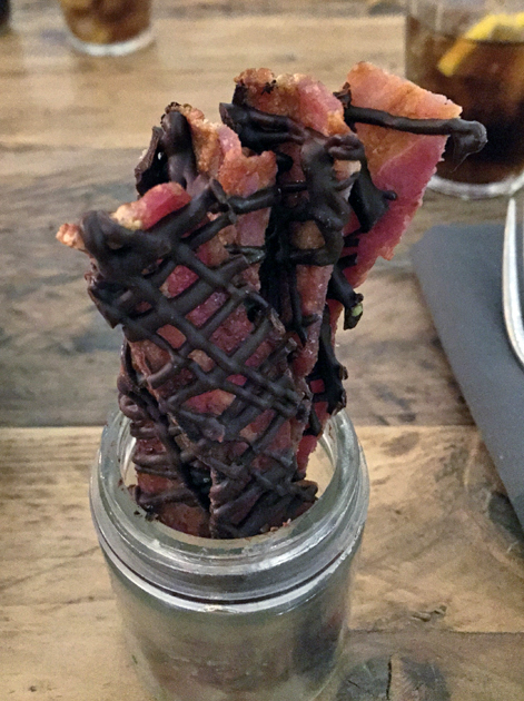 chilli chocolate bacon at bobo social