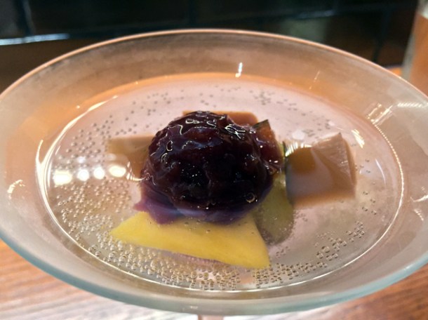 fruit anmitsu with ramune at ippudo london