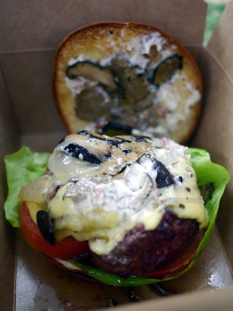 inside the debauchery burger from bobo social