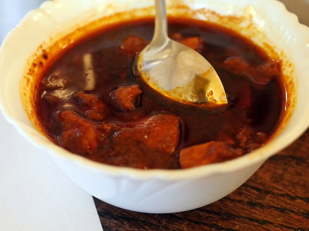 chicken zigni at blue nile cafe woolwich