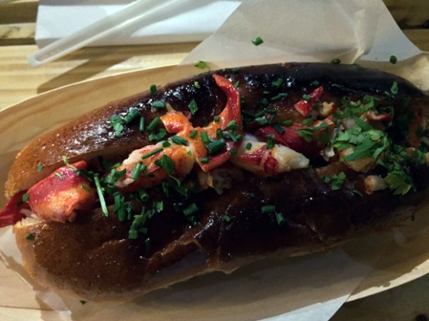 skinny lobster roll at lobster kitchen great russell street