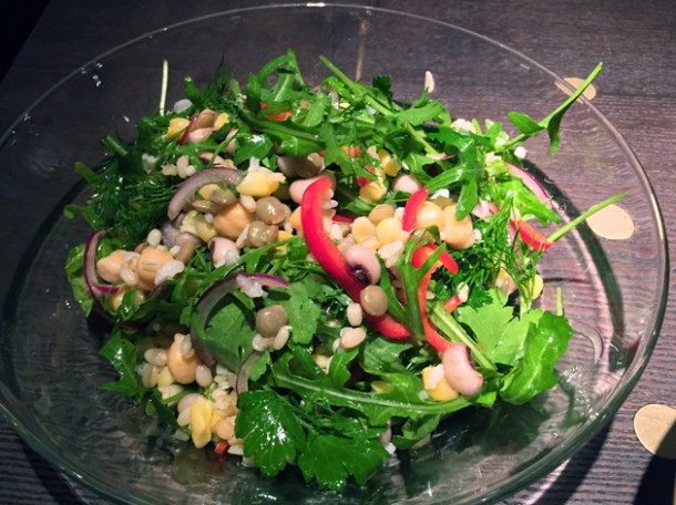 7 grain salad at babaji pide