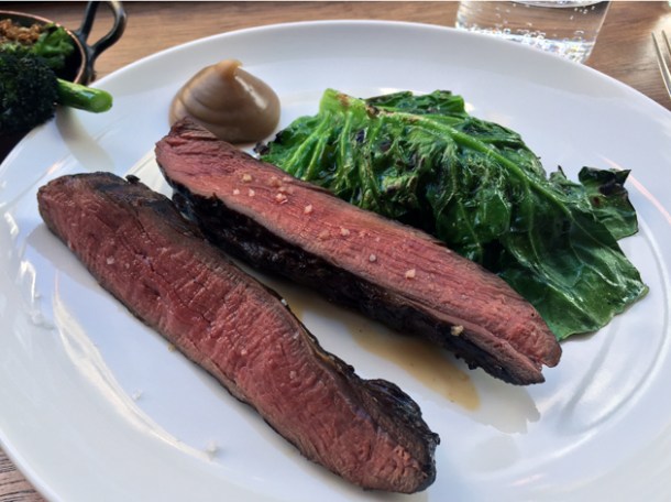 chargrilled deer at portland