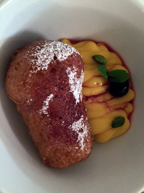 rum baba at il sanlorenzo