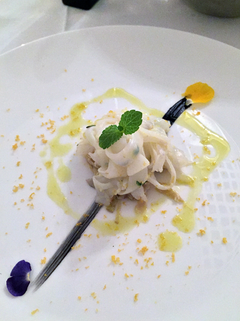 squid at il sanlorenzo