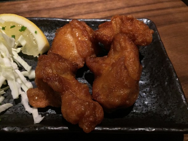 chicken karaage at kintan