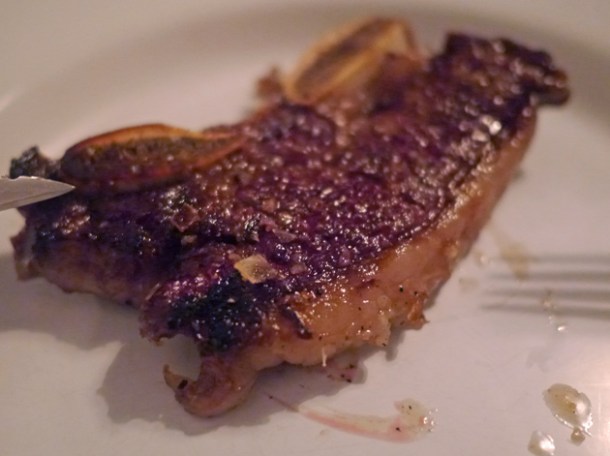 lamb cutlet at blacklock