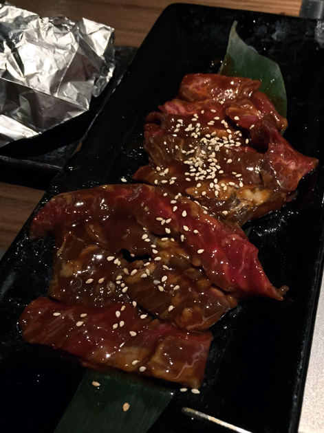 skirt steak at kintan