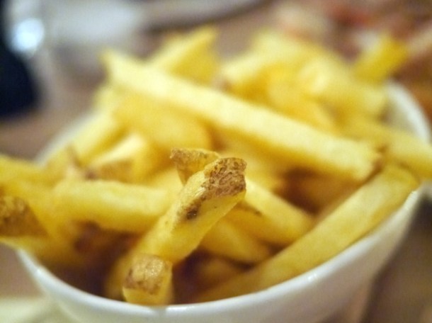 triple cooked chips at rex and mariano