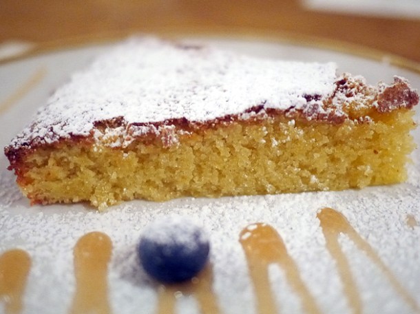 almond tart at morada brindisa asador