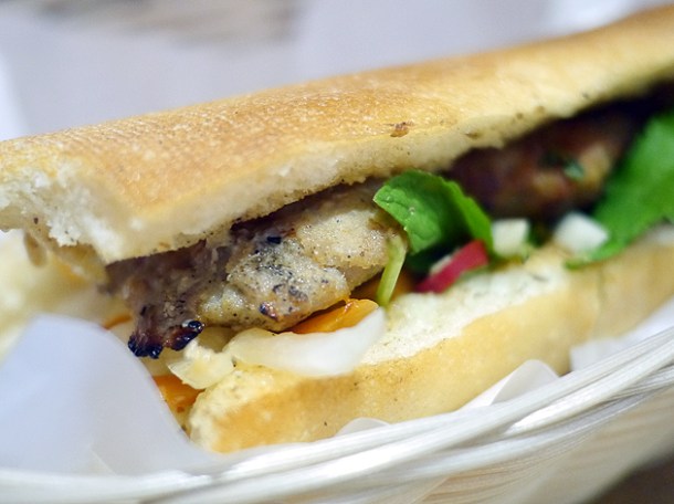 tofu banh mi at bun cha hoxton