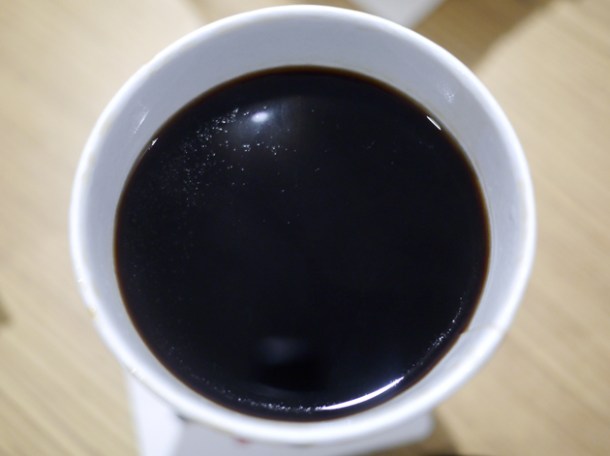 black Vietnamese coffee at viet baguette