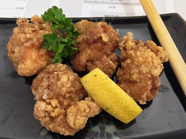 chicken karaage at muga