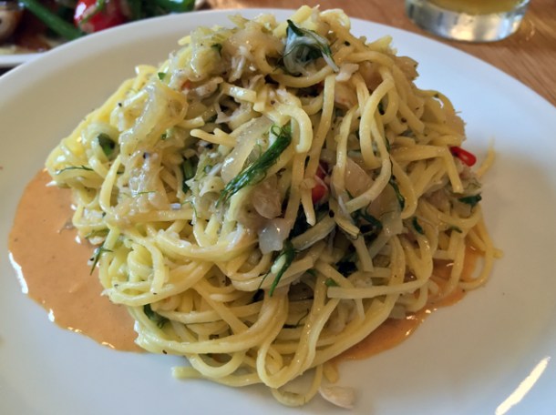 crab tagliarini at oldroyd