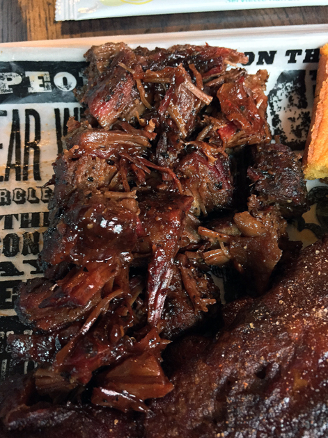 burnt ends at red's true barbecue shoreditch