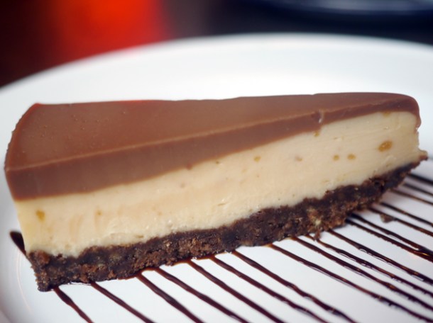 cheesecake at red's true barbecue shoreditch