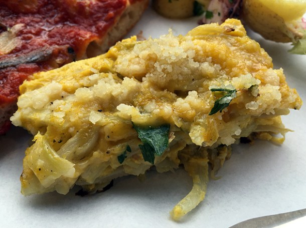 fennel frittata at vico
