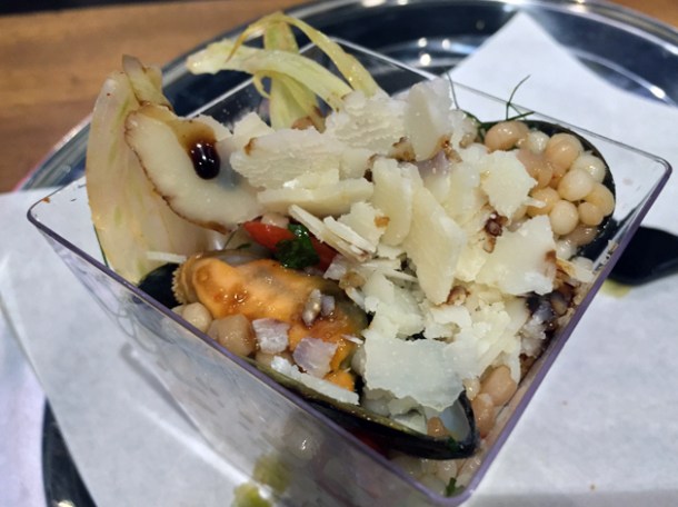 mussels cous cous at vico